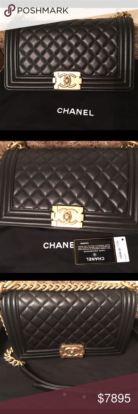 chanel boy bag brand new|authentic Chanel boys bags.